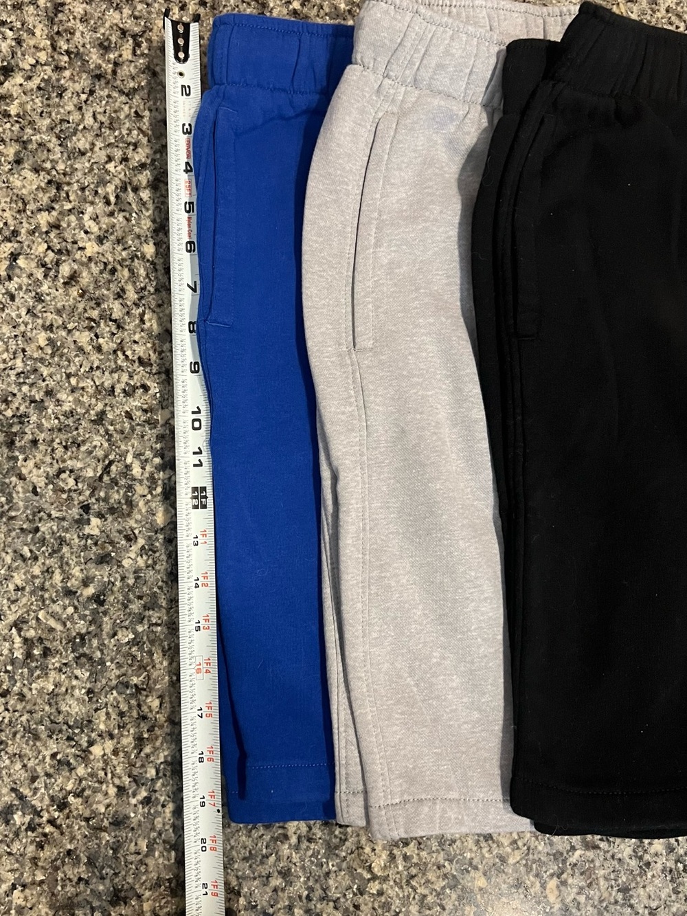 Old Navy Boys 3-Pack Pull-On Shorts — Black, Gray & Blue - Picture 4 of 8